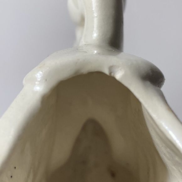 VTG Stuart McCulloch California Ceramics Swan White Flamingo Vase Figurine MCM - Picture 14 of 16